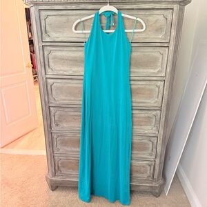 Susana Monaco Teal Maxi Dress